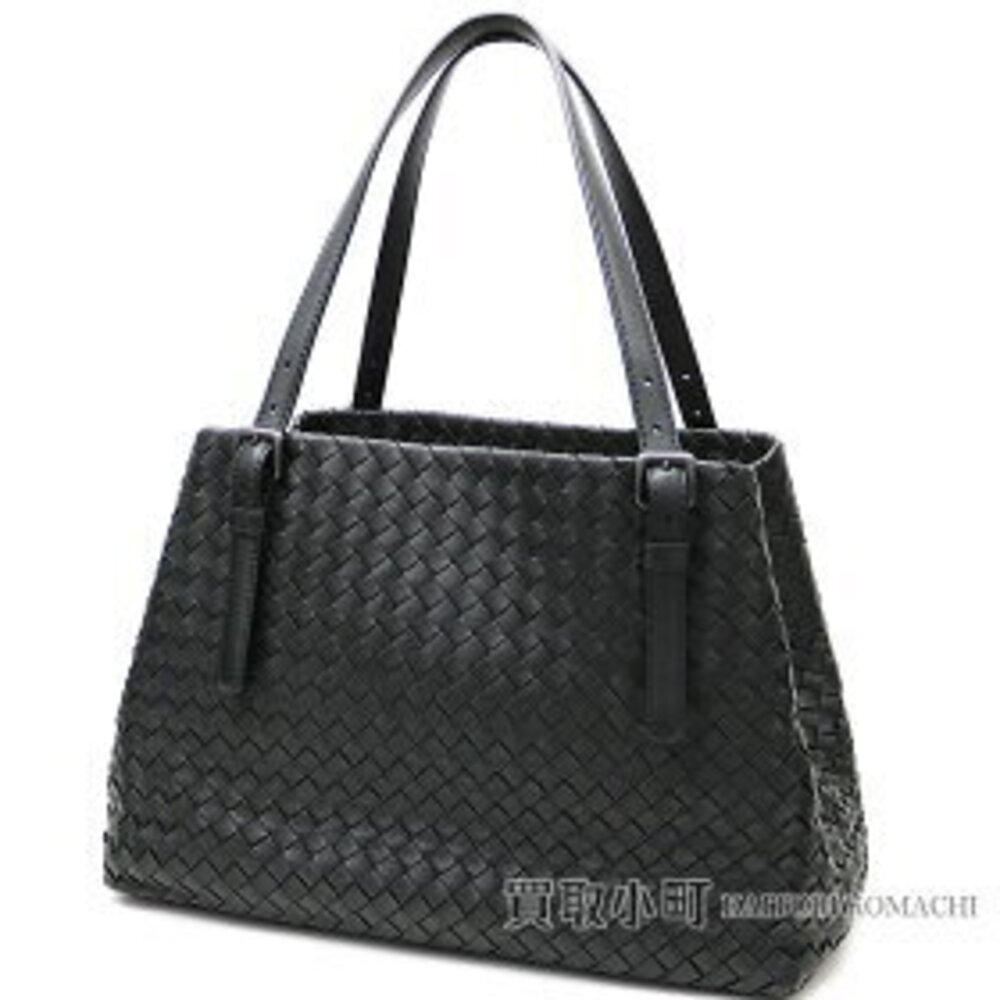 Bottega Veneta Nero Black Intrecciato Nappa Chester Bag Black Lambskin TOTE